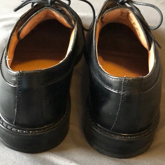 BOSTONIAN ITALIAN LEATHER BLACK SIZE 10.5 MEN SHOE - Picture 7 of 8